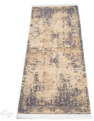 SILK XS Vintage arany-kék Perzsamintás futószőnyeg 80 x 150 cm