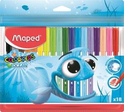Maped Color Peps Ocean kimosható 2mm 18db-os - Különböző szín (IMA845721)