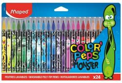 Maped Color Peps Monster 2,8mm kimosható 24db-os - Különböző szín (IMA845401)