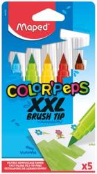 Maped Color Peps XXL kimosható, vastag, ecsetjellegű 5db-os - Különböző szín (IMA844705)
