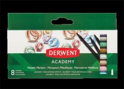 Derwent Academy 8db-os - Különböző metál szín (E98212)