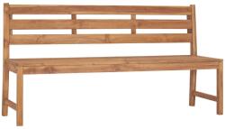 vidaXL Bancă de grădină, 170 cm, lemn masiv de tec (315617)