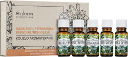 Saloos Set of 100% Natural Essential Oils Aromatherapy Magic 5 pack