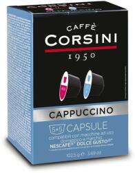 Caffe Corsini Gran Riserva Cappuccino, Dolce Gusto kompatibilis kávékapszula 10x7g