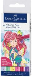 Faber-Castell Pitt artist pen Manga 6/set Shojo