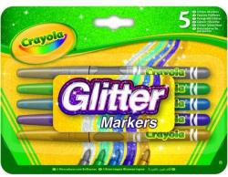 Crayola Csillámos 5db-os filctoll készlet (58-8645)