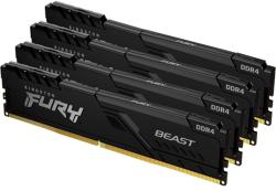 Kingston FURY Beast 128GB (4x32GB) DDR4 3600MHz KF436C18BBK4/128