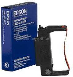 Epson ERC38 B/R Fekete/Piros festékszalag (C43S015376) (C43S015376)