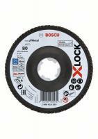 Bosch X-LOCK Legyezőtárcsa BfM, 125, G80 o 125 mm G 80, X571, (2608619203)