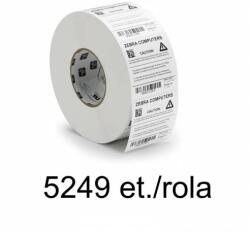 Zebra Самозалепващи етикетни ролки Zebra Z-Ultimate 3000T 51x25mm, 5249 ет. / ролка (76535)