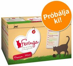 Feringa 12x85g Feringa Classic Meat Menü tasakos nedves macskatáp vegyes próbacsomagban- Vegyes csomag I
