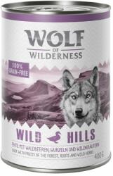 Wolf of Wilderness 6x400g Wolf of Wilderness Adult nedves kutyatáp-Wide Acres csirke