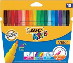 BIC Carioci 18 culori lavabile Visa Bic 8886811 (887147)
