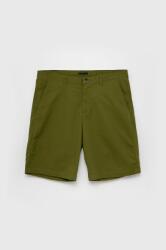 Sisley Pantaloni scurți bărbați, culoarea verde PPY8-SZM0MW_77X
