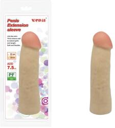 Charmly Toy Manson Penis Extension Sleeve No. 2, Natural, 21.5 cm