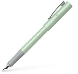 Faber-Castell Töltőtoll GRIP 2011 "Pearl Edition" pasztell menta M FABER-CASTELL (140984) (140984)