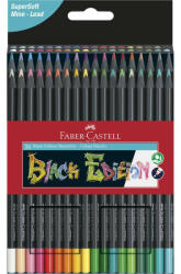 Faber-Castell Színes ceruza készlet 36db-os Black Edition fekete test FABER-CASTELL (116436) (116436)