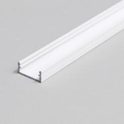 Topmet Begton12 alumínium LED U-profil, fehér (előlap: C, J) - C7020001 - szálban (C7020001)