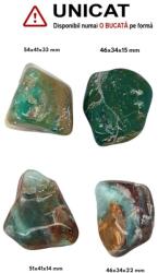 Palm Stone Opal Verde de Peru - Green Andean Opal Natural - 46-54 x 34-31 x 14-33 mm - ( XXL )