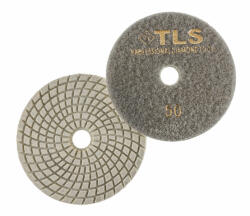  TLS SPIDER10-P50-d125 mm-gyémánt csiszolókorong-polírozó korong-vizes