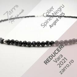Zarro Design Colier Spinel Negru si Argint 925 - zarro - 140,00 RON