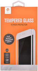 DEVIA Folie Frame Sticla Temperata Oppo A15 Black (1 fata Anti-Shock, 9H, 0.26mm) (DVFOLOA15BK) - pcone