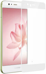 DEVIA Folie Frame Sticla Temperata Huawei P10 Lite White (1 fata Anti-Shock, 9H, 0.26mm) (DVFOLHP10LWH) - pcone