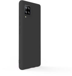 Lemontti Husa Lemontti Husa Silicon Soft Slim Samsung Galaxy A42 Black (material mat si fin, captusit cu microfibra) (LEMSSA42BK) - pcone