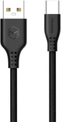 Mcdodo Cablu Warrior Series Type-C Black (2A, 1m)-T. Verde 0.1 lei/buc (CA-5170)
