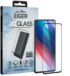 Eiger Folie Sticla 3D Case Friendly Oppo Find X3 Lite Clear Black (0.33mm, 9H, curved, oleophobic) (EGSP00734) - pcone
