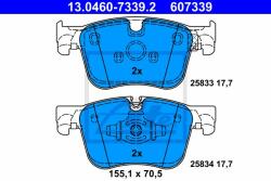 ATE set placute frana, frana disc ATE 13.0460-7339.2 (13.0460-7339.2)
