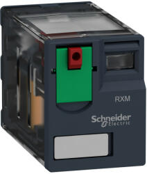 Schneider Electric Schneider RXM4GB1F7 Zelio RXM miniatűr relé, 4CO, 3A, 120VAC, tesztgomb, alacsony szintű (RXM4GB1F7)