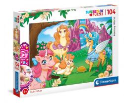 Clementoni - Puzzle Lumea fantastică 104 bucăți de pietricele - 100 piese