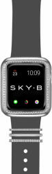 HALO Tok + MILAN Charm Szett Ezüst Színű - P002S40 (40 mm-es órára) - applewatchtok