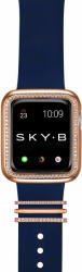 HALO Tok + MILAN Charm Szett Rose Arany Színű - P002R44 (44 mm-es órára) - applewatchtok