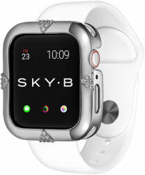  PAVE POINTS Apple Watch Tok Ezüst színű - W007S40 - applewatchtok