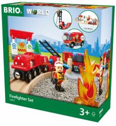 BRIO Set pompieri 33815 Brio (BRIO33815) Trenulet