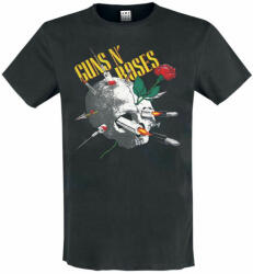 AMPLIFIED Tricou bărbați Guns N' Roses - NEEDLE SKULL - CHARCOAL - AMPLIFIED - ZAV210H33_CC