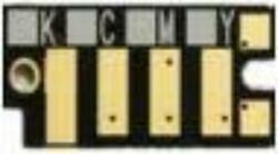 Utángyártott Dell 1250/1350/1355 (1, 4K) Y chip (TW) Yellow