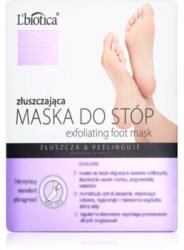L’biotica Masks bőrhámlasztó zokni a láb bőrének puhítására és hidratálására 1 pár