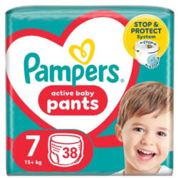 Pampers Active Baby Pants bugyipelenka 7, 15 kg+, 38 db
