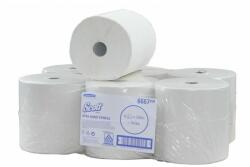 Kimberly Clark scott tekercses kéztörlő papír 1r. fehér cellulóz 6*304m/karton KC-6667