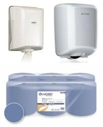 LucArt Easy Blue 19 CF tekercses kéztörlő 6 tekercs/karton 861095