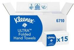 Kimberly Clark KC Kleenex Ultra Supersoft 3 rétegű hatogatott kéztörlő papír