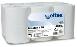 Celtex Master 120 tekercses kéztörlő autómata adagolóhoz 2r. fehér cellulóz 120 m 6tek/karton 40107