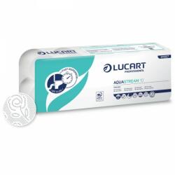 Lucart Aquastream 10 2 rétegű kistekercses toalettpapír 120 tekercs/karton 811B66