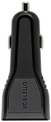 OtterBox autós gyorstöltő (PD + QC töltés), 15W, fekete