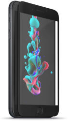 Huawei P20 Lite 5D Flexibilis üvegfólia teljes kijelzőre, átlátszó (fekete keret)
