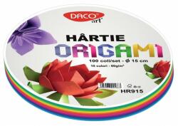 DACO Hartie origami 15 cm rotunda (HR915)