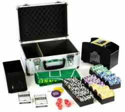 Garthen Luxus pókerkészlet DELUXE bőrönd + kiegészítő - idilego